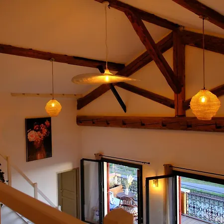 Maison De Charme Et Vue Imprenable A 180 Degres Sur Les Vignes Et Pyrenees 펜션 Paraza