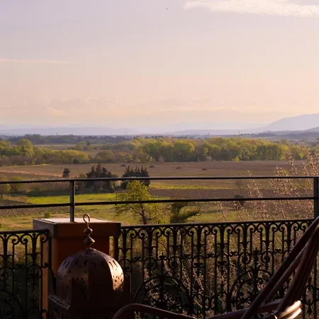 Maison De Charme Et Vue Imprenable A 180 Degres Sur Les Vignes Et Pyrenees