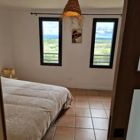 Maison De Charme Et Vue Imprenable A 180 Degres Sur Les Vignes Et Pyrenees Paraza